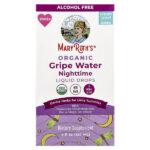 Organic Gripe Water, ночные жидкие капли, для новорожденных, 120 мл (4 жидк. Унции) — MaryRuth's