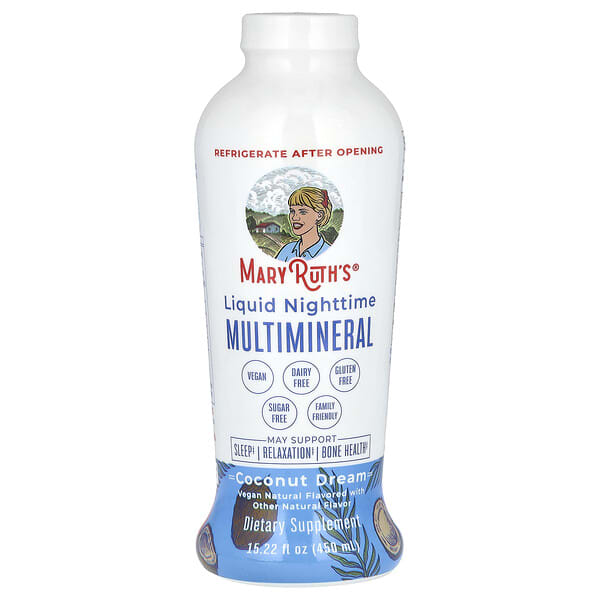 mro62206_v_8.jpg Liquid Nighttime Multimineral, Coconut Dream, 450 мл (15,22 жидк. унц.) — MaryRuth's