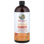 Liquid Morning Multivitamin, средство для роста волос, персик и манго, 887 мл (30 жидк. унций) — MaryRuth's