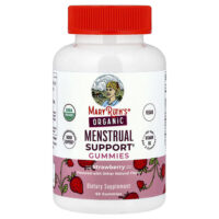 Органические жевательные мармеладки для поддержки менструации, клубника, 60 жевательных таблеток — MaryRuth's