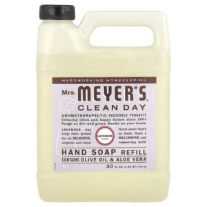 запасной блок мыла для рук, лаванда, 975 мл (33 жидк. унции) — Mrs. Meyers Clean Day