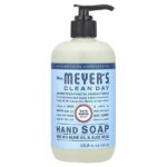 Мыло для рук, дождевая вода, 370 мл (12,5 жидк. унц.) — Mrs. Meyers Clean Day