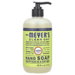мыло для рук, лимонная вербена, 370 мл (12,5 жидк. унции) — Mrs. Meyers Clean Day