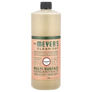 универсальный концентрат, герань, 946 мл (32 жидк. унции) — Mrs. Meyers Clean Day
