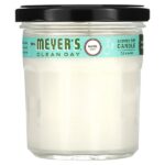 Ароматизированная соевая свеча, с запахом базилика, 7,2 унции — Mrs. Meyers Clean Day