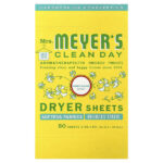 салфетки для сушки волос, жимолость, 80 шт. — Mrs. Meyers Clean Day