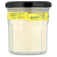 Ароматизированная соевая свеча, жимолость, 204 г (7,2 унции) — Mrs. Meyers Clean Day