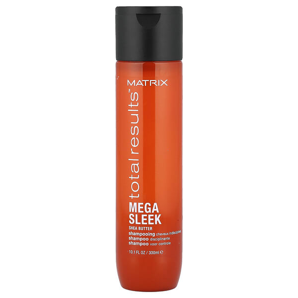 mrx46796_v_8.jpg Total Results™, шампунь Mega Sleek, масло ши, 300 мл (10,1 жидк. унции) — Matrix