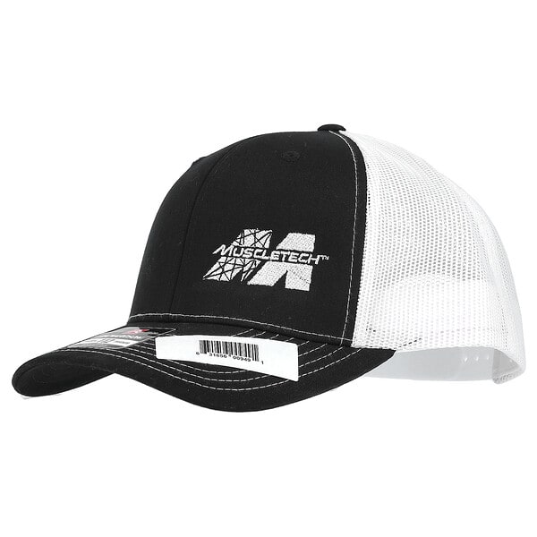 msc00949_v_10.jpg Snapback Trucker Cap, Black/White, 1 Count — MuscleTech