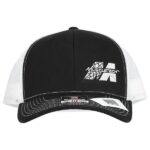 Бейсболка-тракер Snapback, чёрно-белая, 1 шт. — MuscleTech — изображение 2