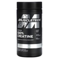 100% креатин Platinum, 100 растительных капсул (1,25 г в 1 капсуле) — MuscleTech