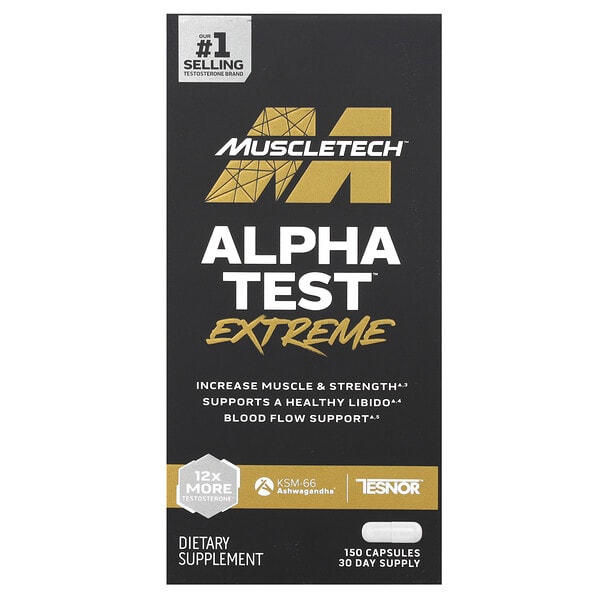 msc61081_v_20.jpg AlphaTest™ Extreme, 150 капсул — MuscleTech