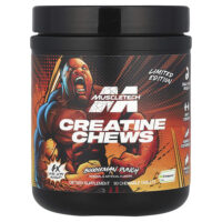 Limited Edition, Creatine Chews, Boogieman Punch, 90 жевательных таблеток (1 г в каждой таблетке) — MuscleTech