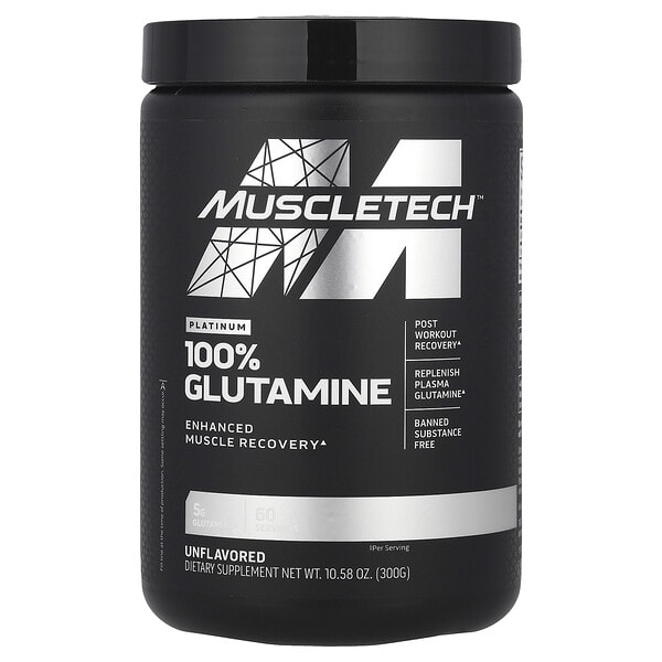 msc70570_v_54.jpg Platinum, 100% глутамин, без вкусовых добавок, 300 г (10,58 унции) — MuscleTech