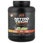 Nitro-Tech® Ripped, постный протеин и снижение веса, со вкусом ванильного крема, 1,81 кг (4 фунта) — MuscleTech
