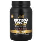 Nitro-Tech™ Whey Gold, сывороточный протеин для гурманов, со вкусом двойного шоколада, 907 г (2 фунта) — MuscleTech