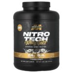 Nitro-Tech™ 100% Whey Gold, сывороточный протеин, печенье и сливки, 2,27 кг (5 фунтов) — MuscleTech