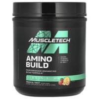 Amino Build, аминокислоты тропических фруктов, 614 г (21,64 унции) — MuscleTech