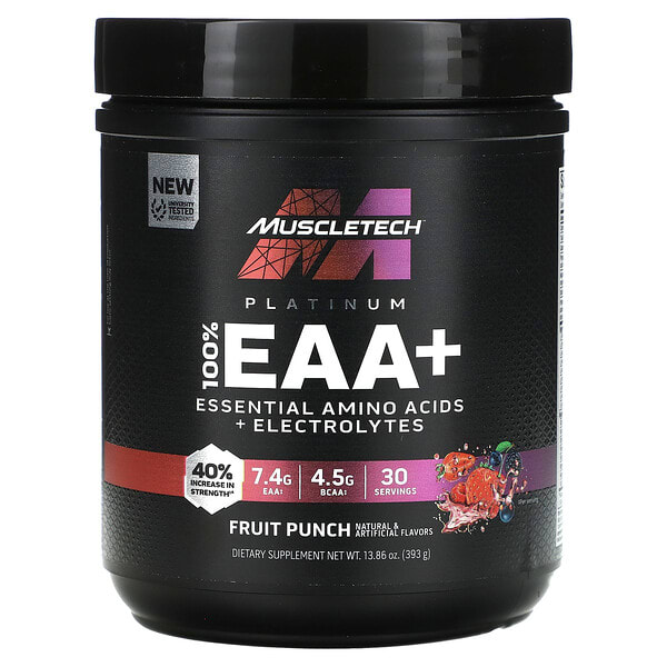 msc71747_v_8.jpg Platinum, 100% EAA+, фруктовый пунш, 393 г (13,86 унции) — MuscleTech