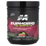 EuphoriQ® Pre-Workout V2, клубника и киви, 437 г (15,41 унции) — MuscleTech