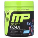 Select BCAA, голубая малина, 225 г (7,9 унции) — MusclePharm