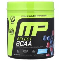 Select BCAA, голубая малина, 225 г (7,9 унции) — MusclePharm