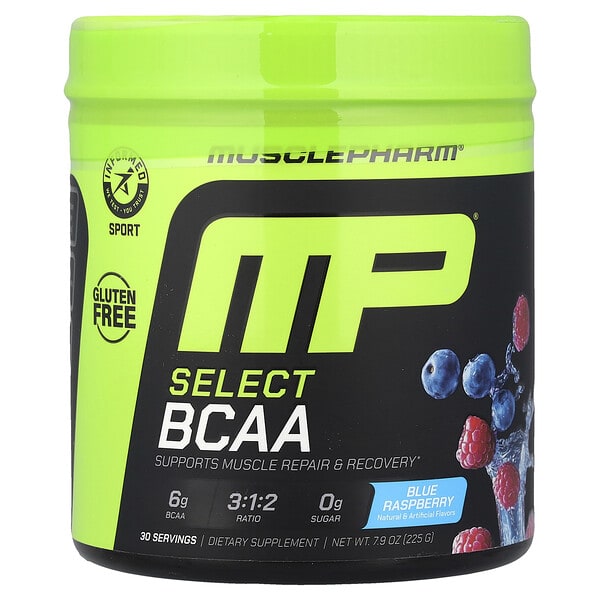 msf00383_v_44.jpg Select BCAA, голубая малина, 225 г (7,9 унции) — MusclePharm