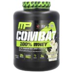 Combat, 100% сыворотка, банановое молоко, 2,25 кг (5 фунтов) — MusclePharm