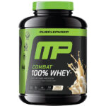 Combat® 100%, порошок из сывороточного протеина, со вкусом ванильного мороженого, 2,24 кг (5 фунтов) — MusclePharm