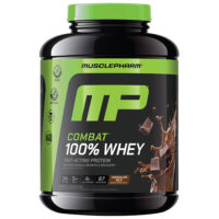 Combat® 100%, порошок из сывороточного протеина, со вкусом шоколадного молока, 2,27 кг (5 фунтов) — MusclePharm