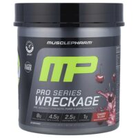 Pro Series Wreckage™, предтренировочный комплекс, со вкусом вишни, 440 г (15,5 унции) — MusclePharm