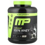 Combat®, 100% сывороточный протеин в порошке, со вкусом печенья с кремом, 2,28 кг (5 фунтов) — MusclePharm