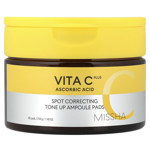 msh95089_v_48.jpg Vita C Plus, тонизирующие диски для коррекции пятен, 80 шт., 210 г (7,4 унции) — Missha