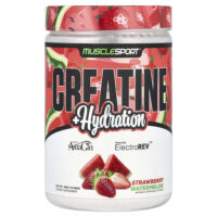 Creatine + Hydration, клубника и арбуз, 300 г (10,58 унции) — MuscleSport