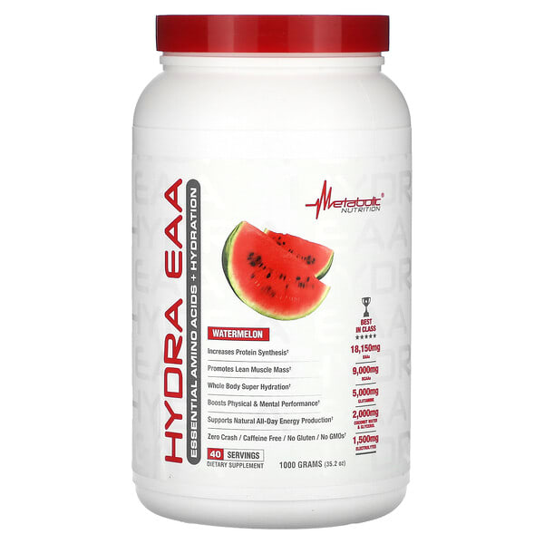 mtb04506_v_8.jpg Hydra EAA, арбуз, 1000 г (35,2 унции) — Metabolic Nutrition