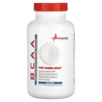 BCAA, без добавок, 100 г (3,52 унции) — Metabolic Nutrition