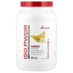 ISOpwDR, изолят сывороточного протеина, со вкусом бананового крема, 1380 г — Metabolic Nutrition