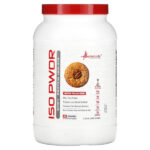 ISOpwDR, изолят сывороточного протеина, со вкусом печенья с пеканом, 1380 г — Metabolic Nutrition