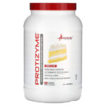 Protizyme, Specialized Designed Protein, ванильный торт, 910 г (2 фунта) — Metabolic Nutrition
