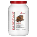 Protizyme, Specialized Designed Protein, шоколадный торт, 910 г (2 фунта) — Metabolic Nutrition