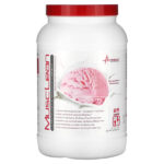 MuscLean, средство для набора мышечной массы, клубничный молочный коктейль, 2,5 фунта — Metabolic Nutrition