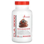 CLA 3000, 90 капсул (1000 мг в каждой капсуле) — Metabolic Nutrition