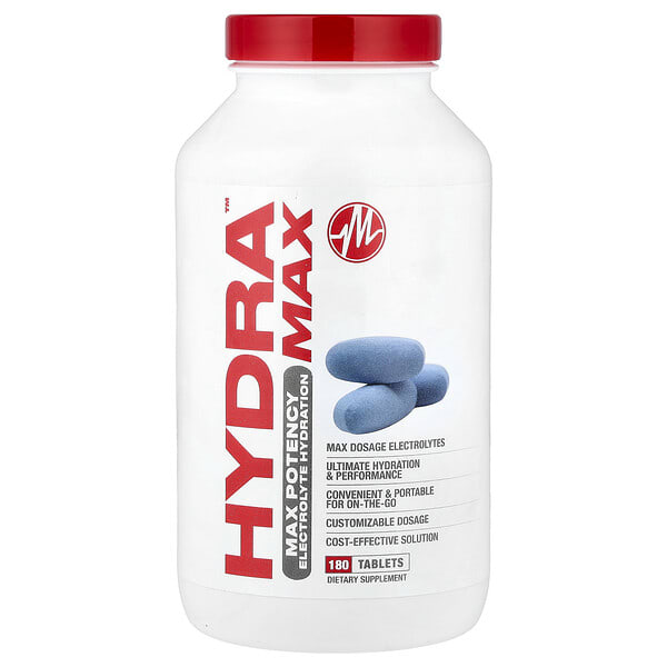 mtb32018_v_8.jpg HydraMAX™, максимальная эффективность, 180 таблеток — Metabolic Nutrition