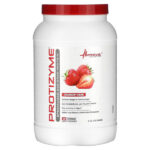 Protizyme, Specialized Designed Protein, клубничный крем, 910 г (2 фунта) — Metabolic Nutrition