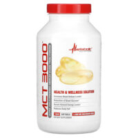 MCT 3000, 180 капсул (1000 мг в 1 капсуле) — Metabolic Nutrition