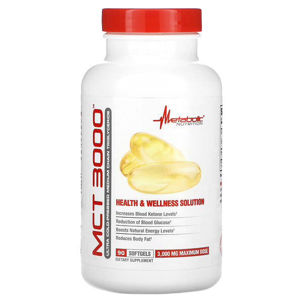 mtb37790_v_8.jpg MCT 3000, 90 капсул (1000 мг в 1 капсуле) — Metabolic Nutrition
