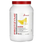 Protizyme, Specialized Designed Protein, банановый крем, 910 г (2 фунта) — Metabolic Nutrition