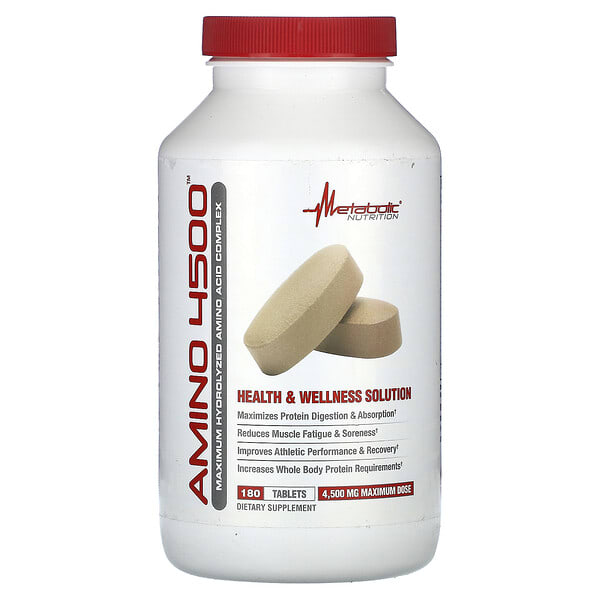 mtb50018_v_8.jpg Amino 4500, 180 таблеток — Metabolic Nutrition