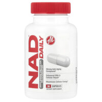 NAD DAILY™, омолаживающее средство на клеточном уровне, 30 капсул — Metabolic Nutrition