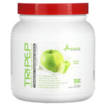 Tri-Pep, аминокислота с разветвленной цепью, зеленое яблоко, 400 г (14,1 унции) — Metabolic Nutrition
